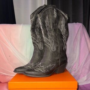 Gray Women's Boots